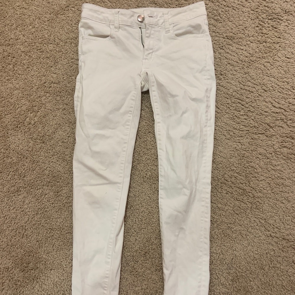 White jeans